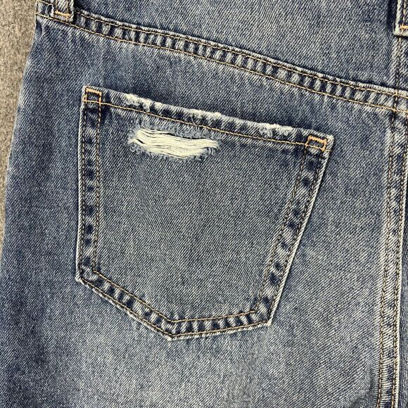 Hollister Shorts Womens 9 W29 Ultra High Rise Vintage Relaxed Mom Distressed - Picture 13 of 15